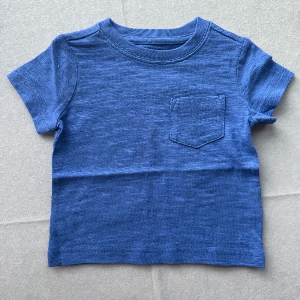 Janie and Jack Classic Blue Short Sleeve Tee